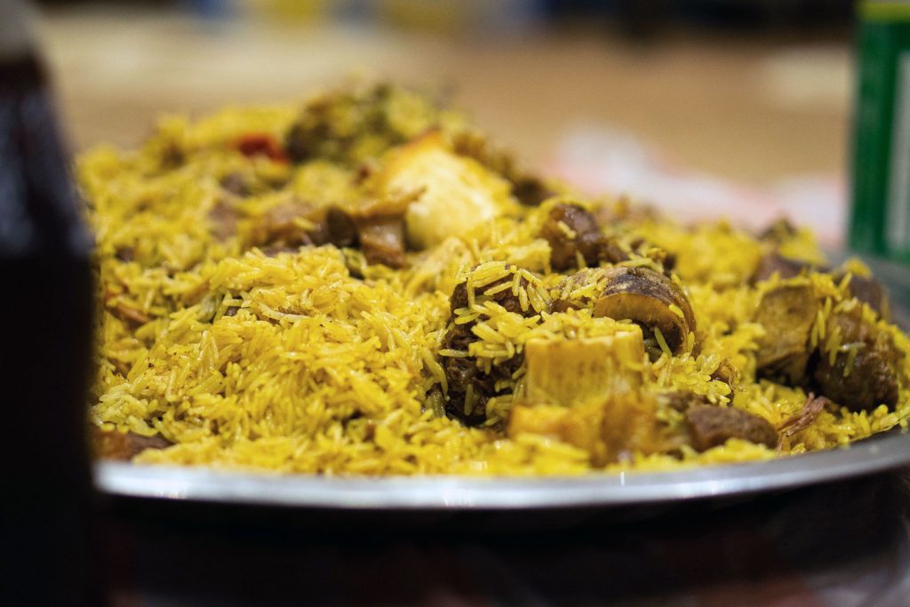 Kolkata biryani, Bengali cuisine in Brick Lane.